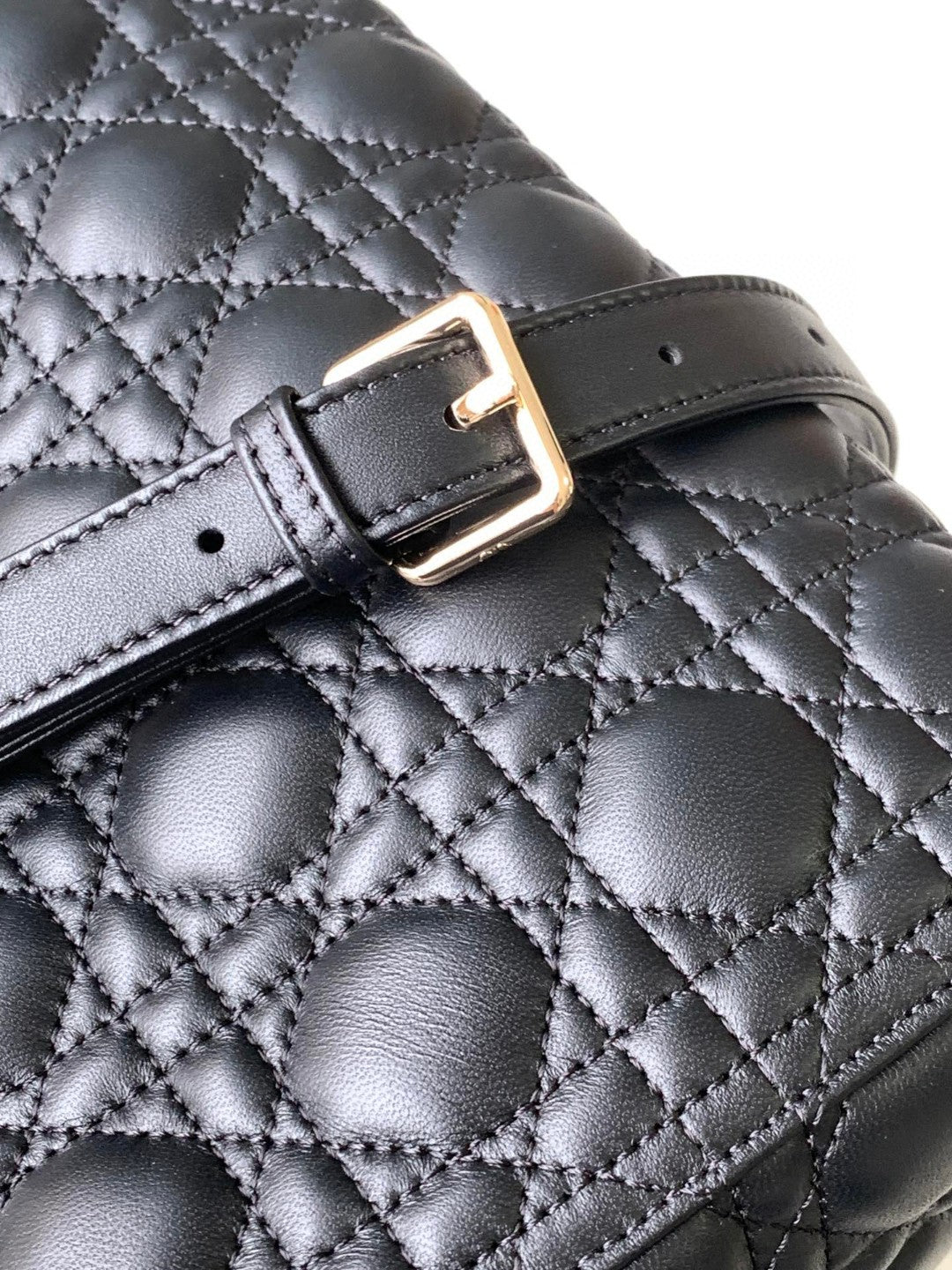 Lady Dior Bag Black Cannage Lambskin