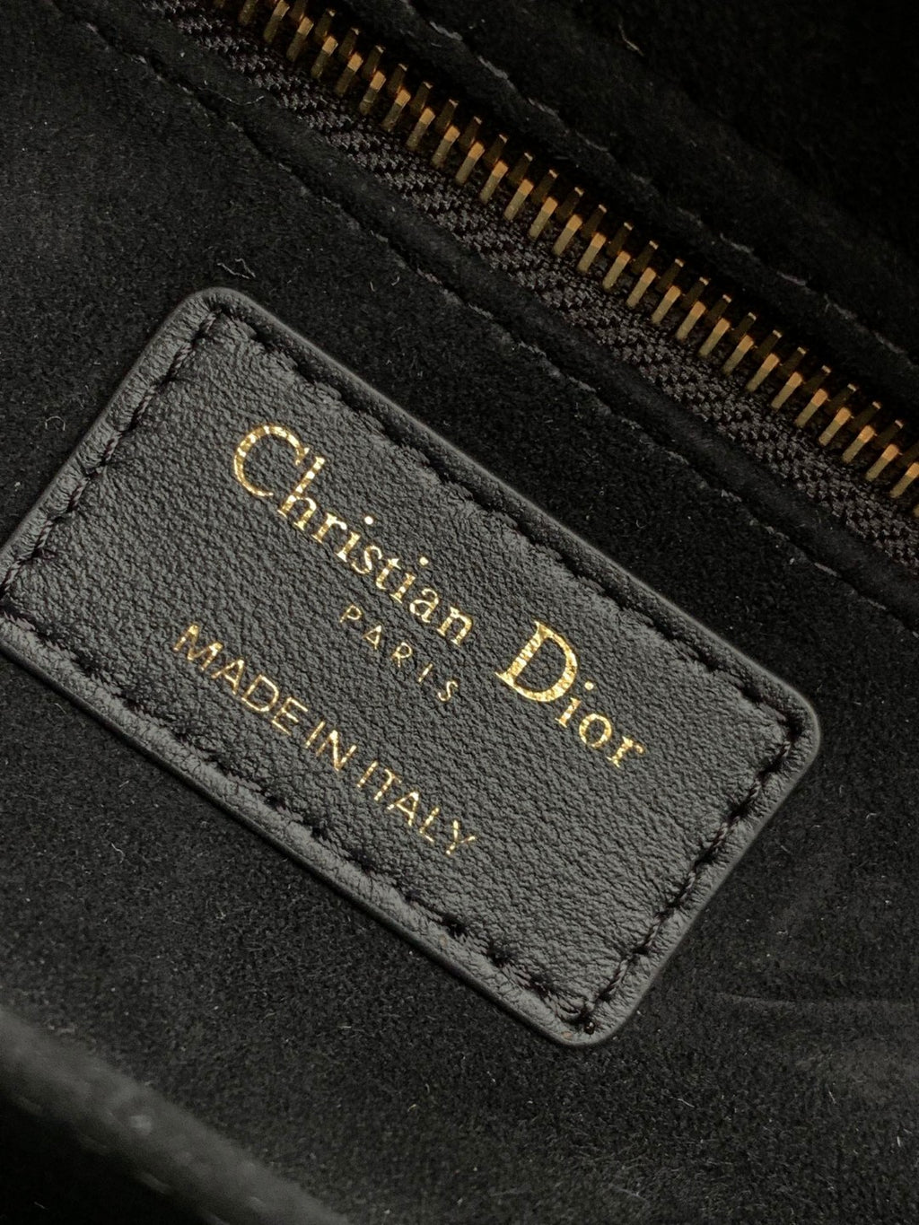 Lady Dior Bag Black Cannage Lambskin