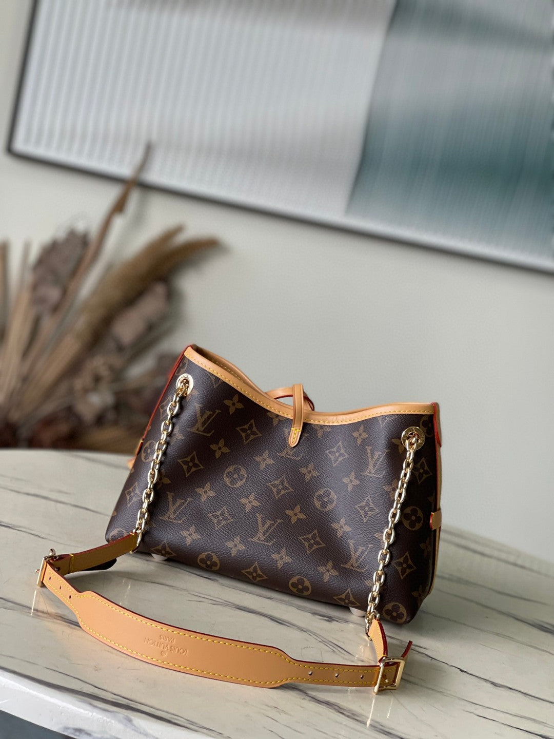 Louis Vuitton CarryAll BB bag in Monogram canvas