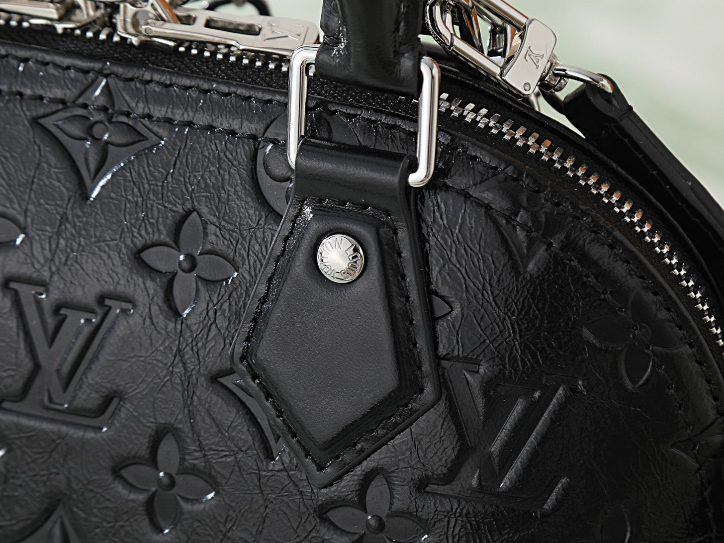 Louis Vuitton Alma Trunk BB bag in black monogram