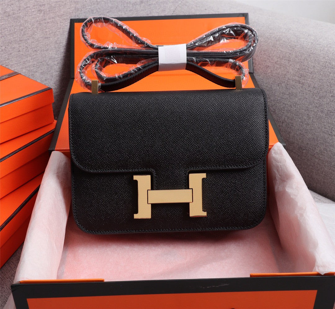 Hermès Constance bag in Epsom leather with gold hardware