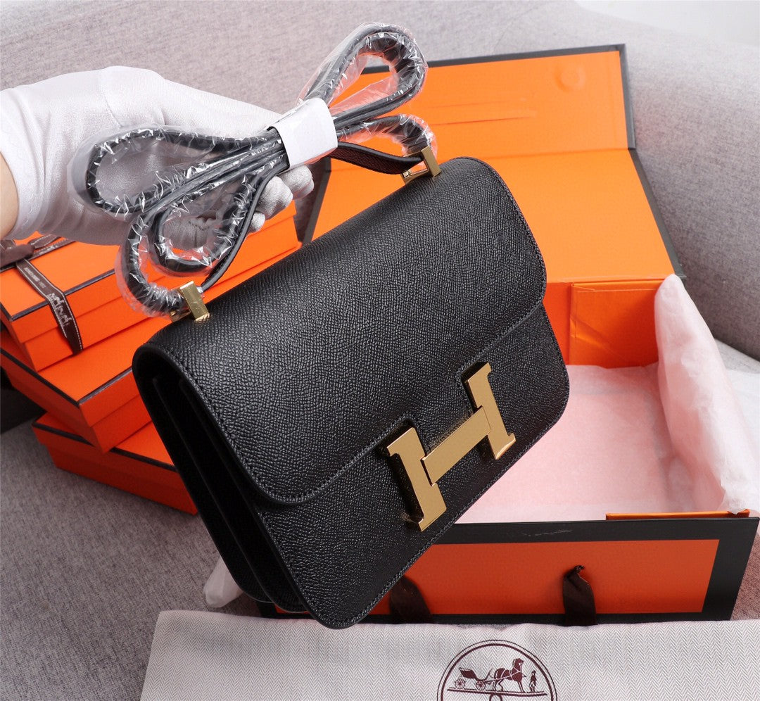 Hermès Constance bag in Epsom leather with gold hardware