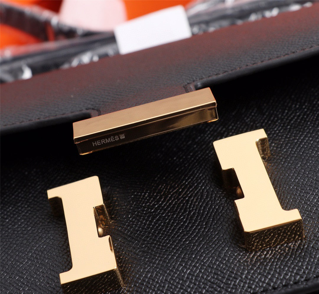 Hermès Constance bag in Epsom leather with gold hardware