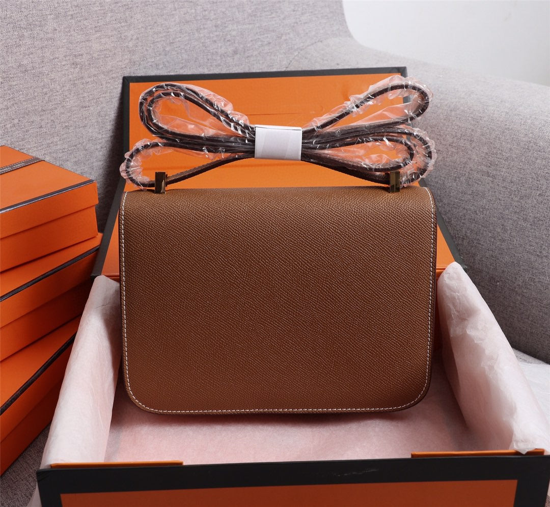 Hermès Constance bag in Epsom leather with gold hardware