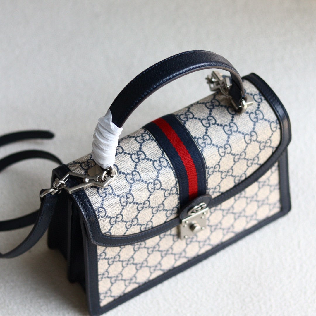 Gucci Ophidia GG Top Handle Bag