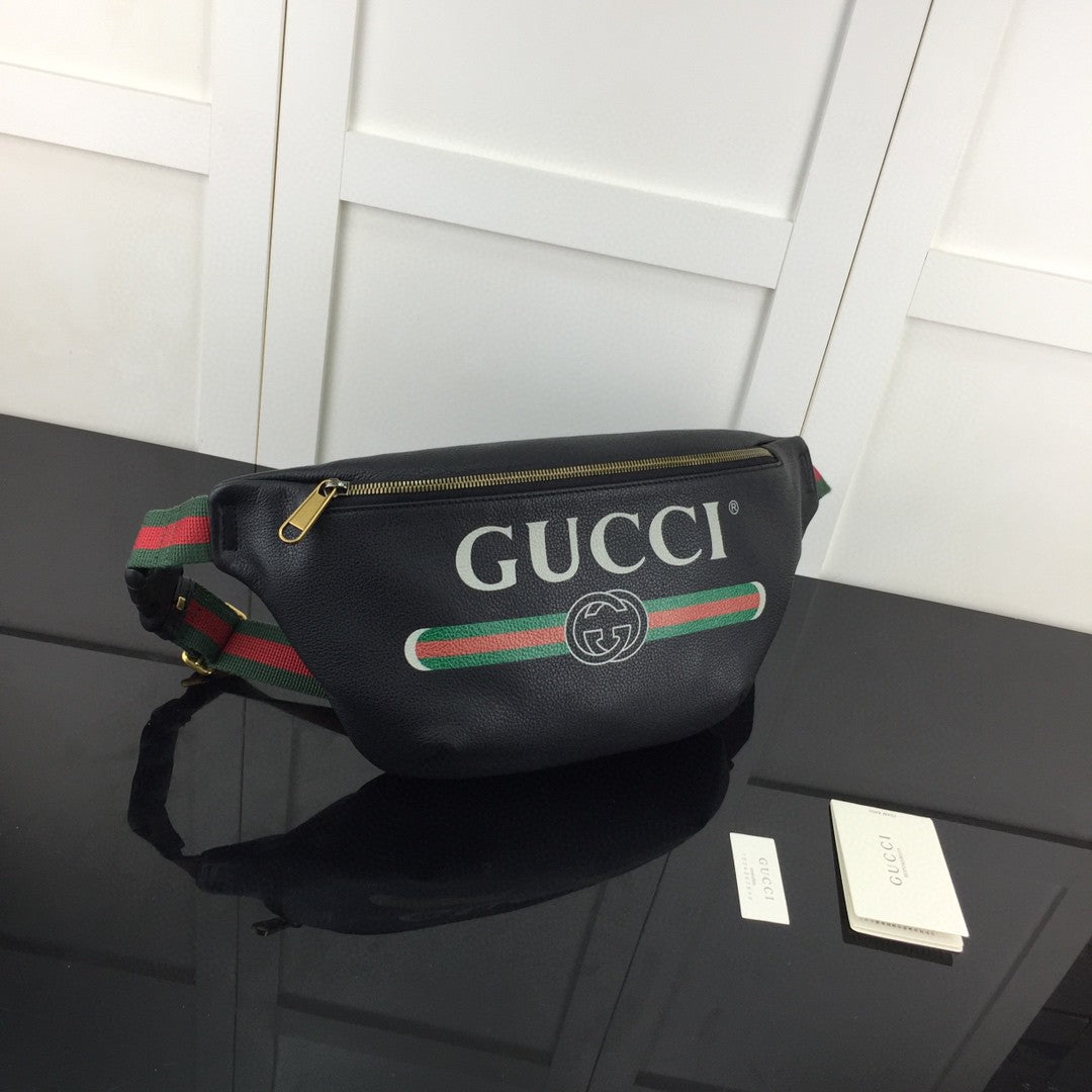 Gucci Print Belt Bag