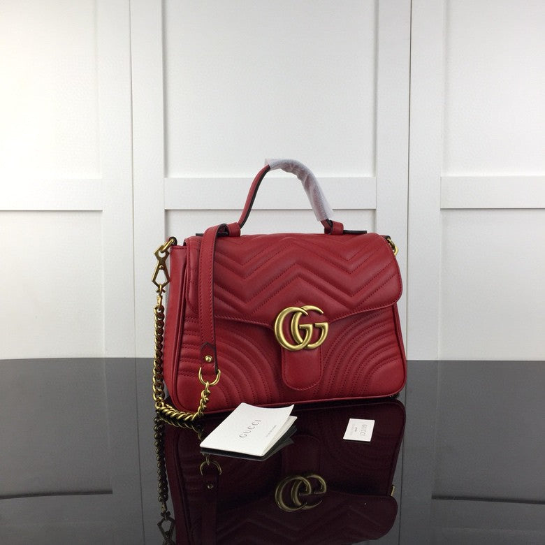 Gucci GG Marmont top handle bag