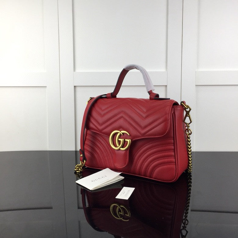 Gucci GG Marmont top handle bag