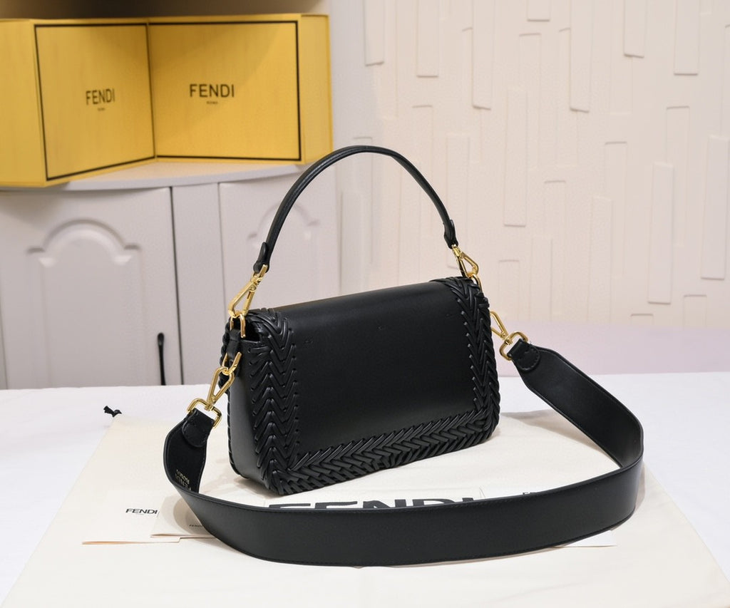 Black Fendi Baguette bag
