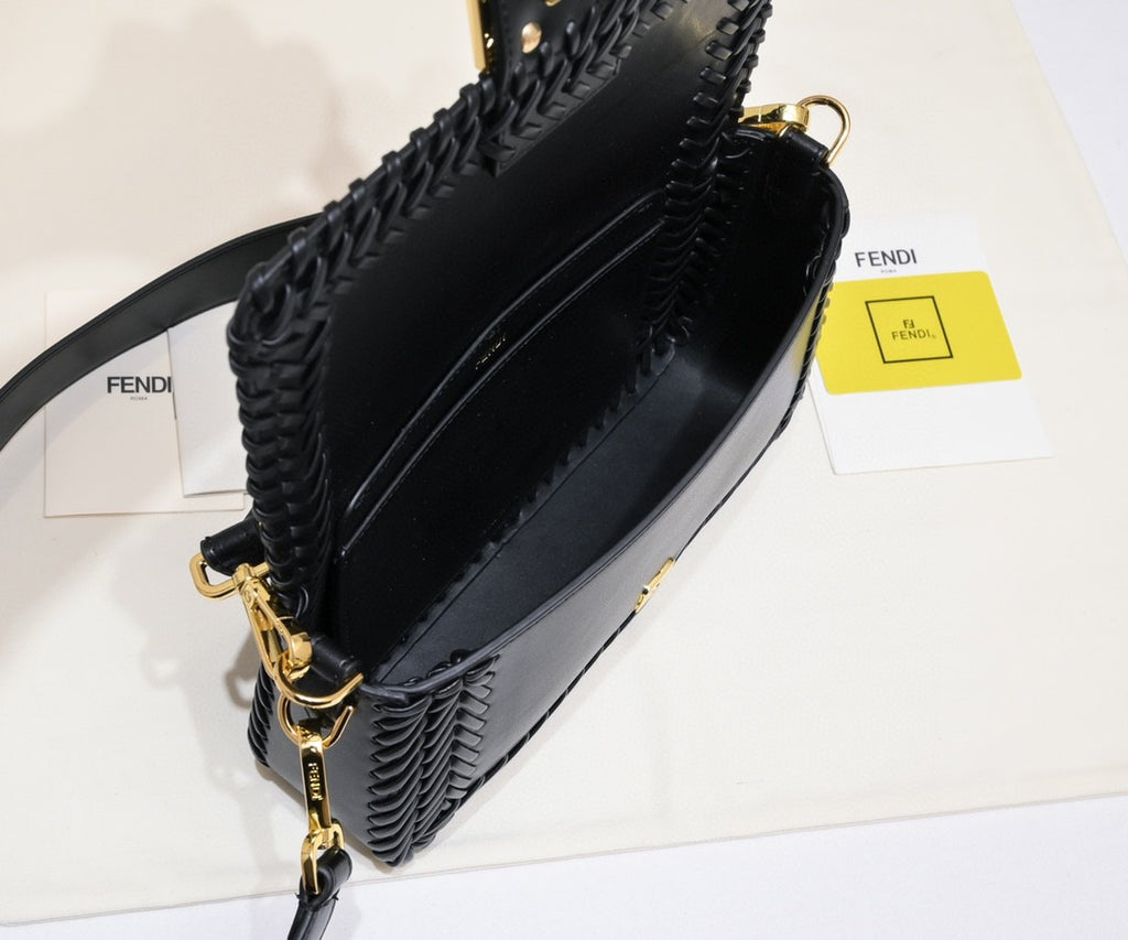 Black Fendi Baguette bag