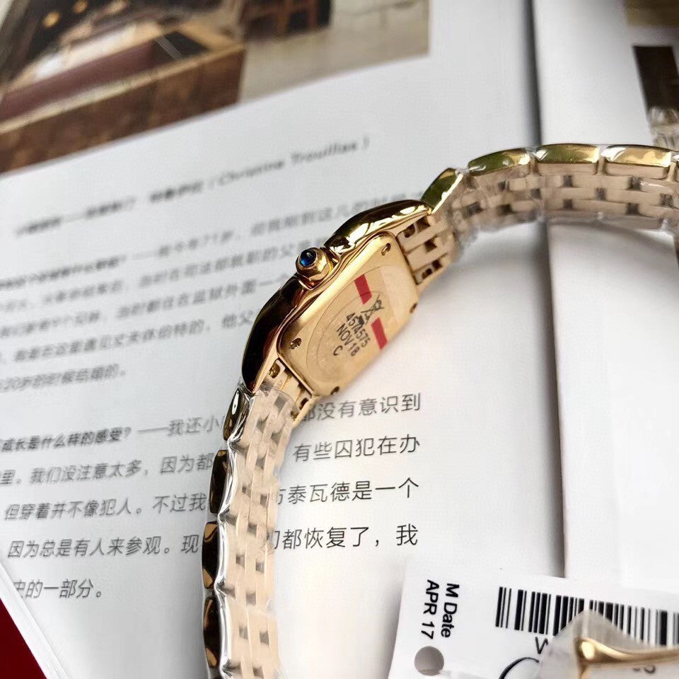 Cartier Panthère de Cartier watches (22mm and 27mm)  in yellow and rose gold