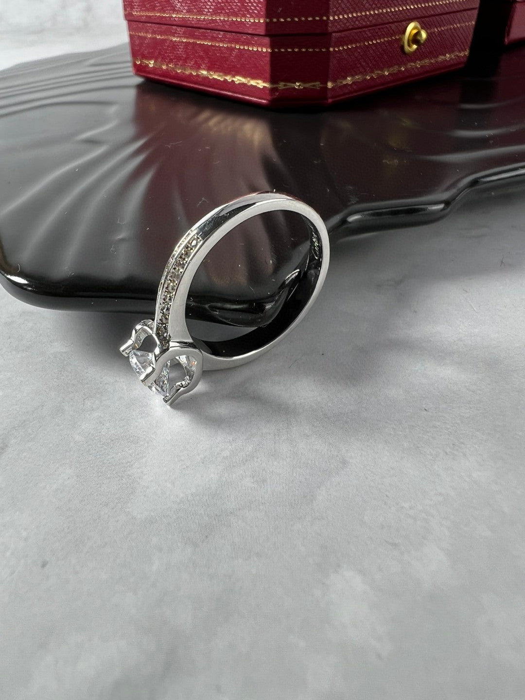 Cartier Destinée engagement ring
