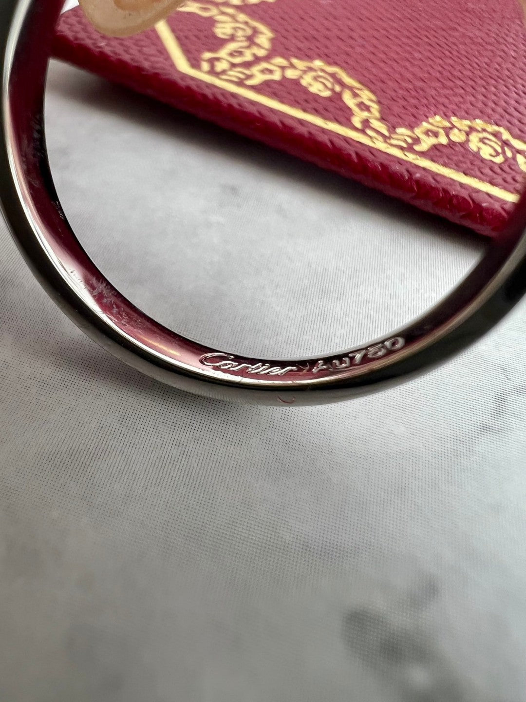 Cartier Destinée engagement ring