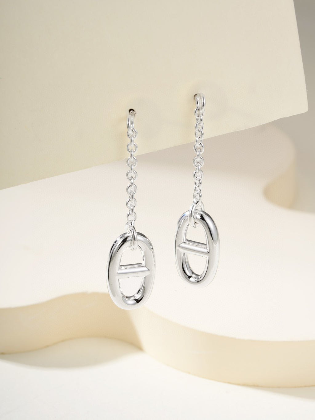 Hermès Farandole earrings in sterling silver