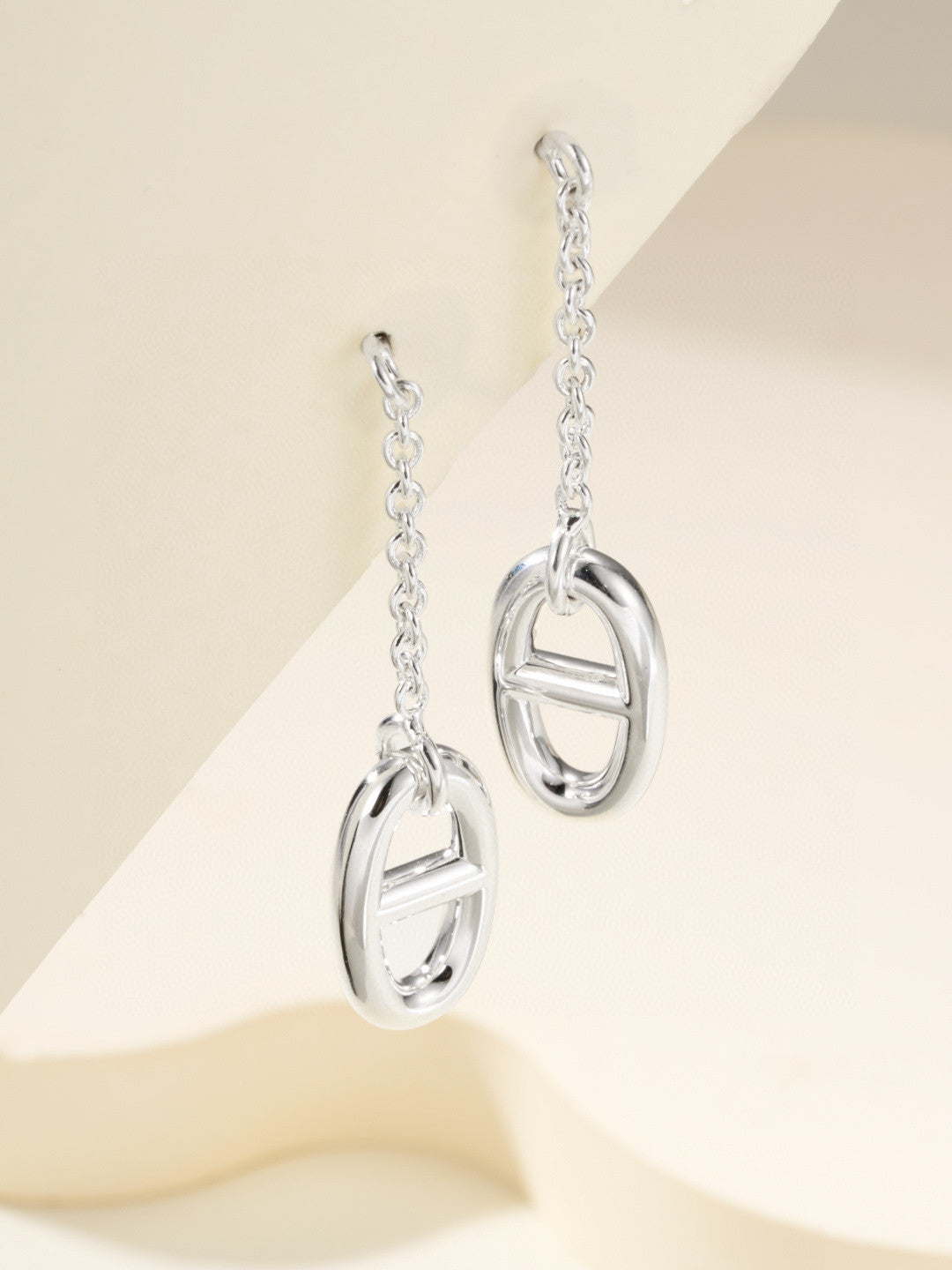 Hermès Farandole earrings in sterling silver