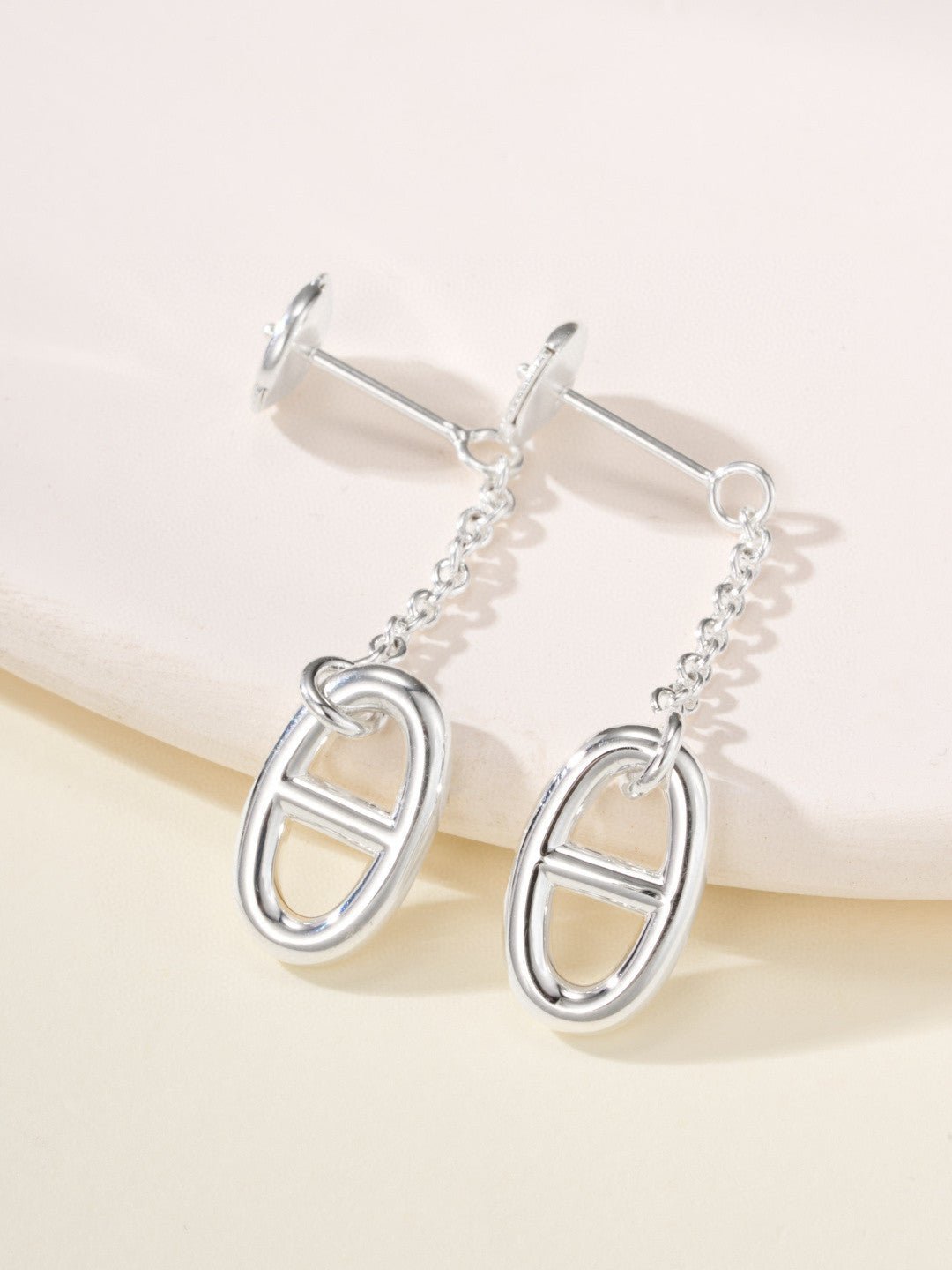 Hermès Farandole earrings in sterling silver