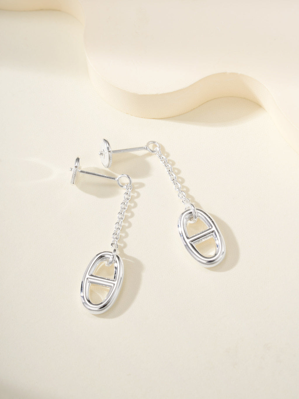 Hermès Farandole earrings in sterling silver