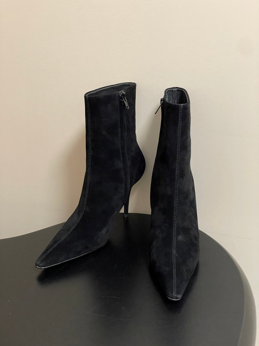 Steve Madden Ceremonie bootie in black suede