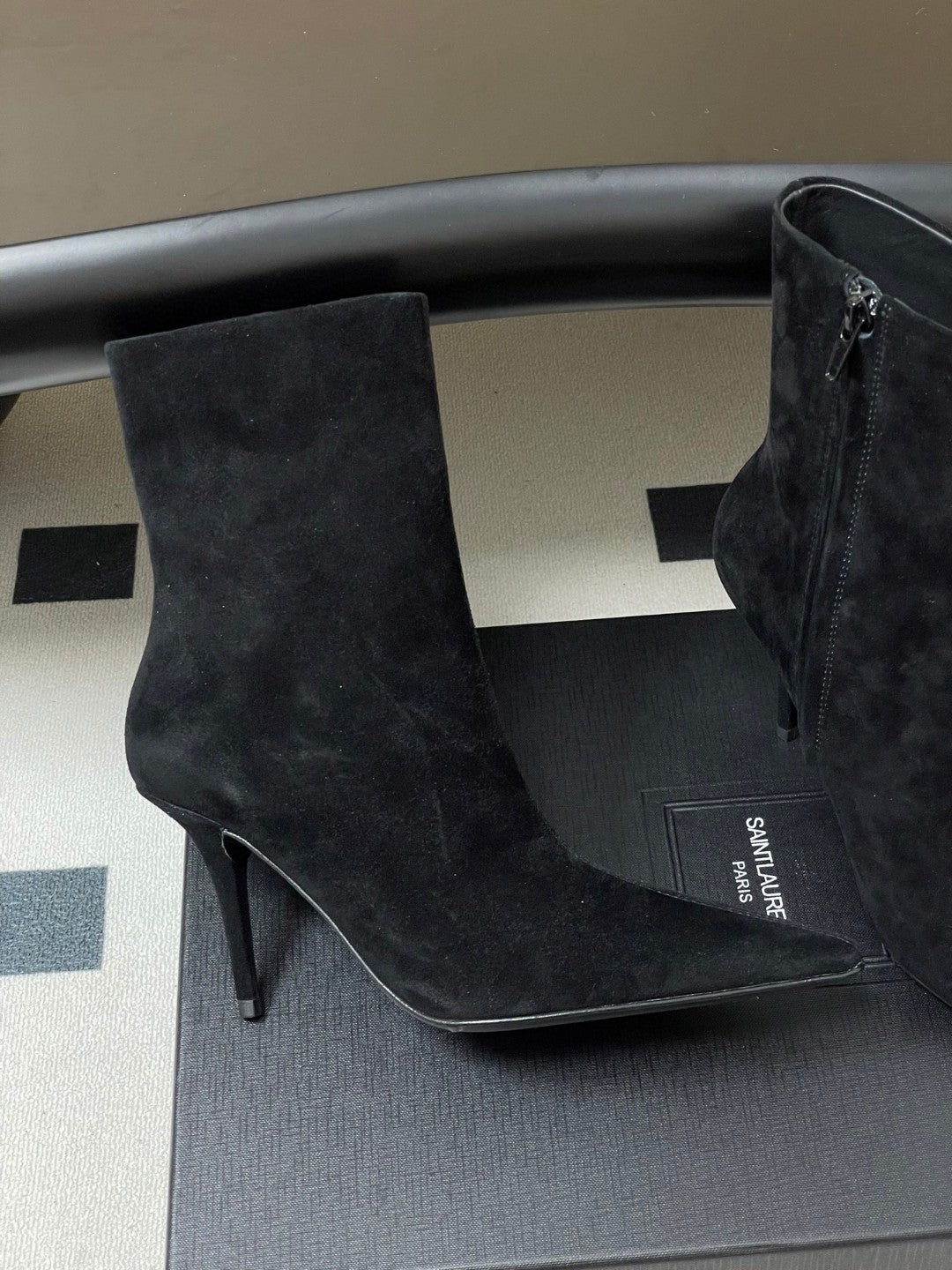 Steve Madden Ceremonie bootie in black suede