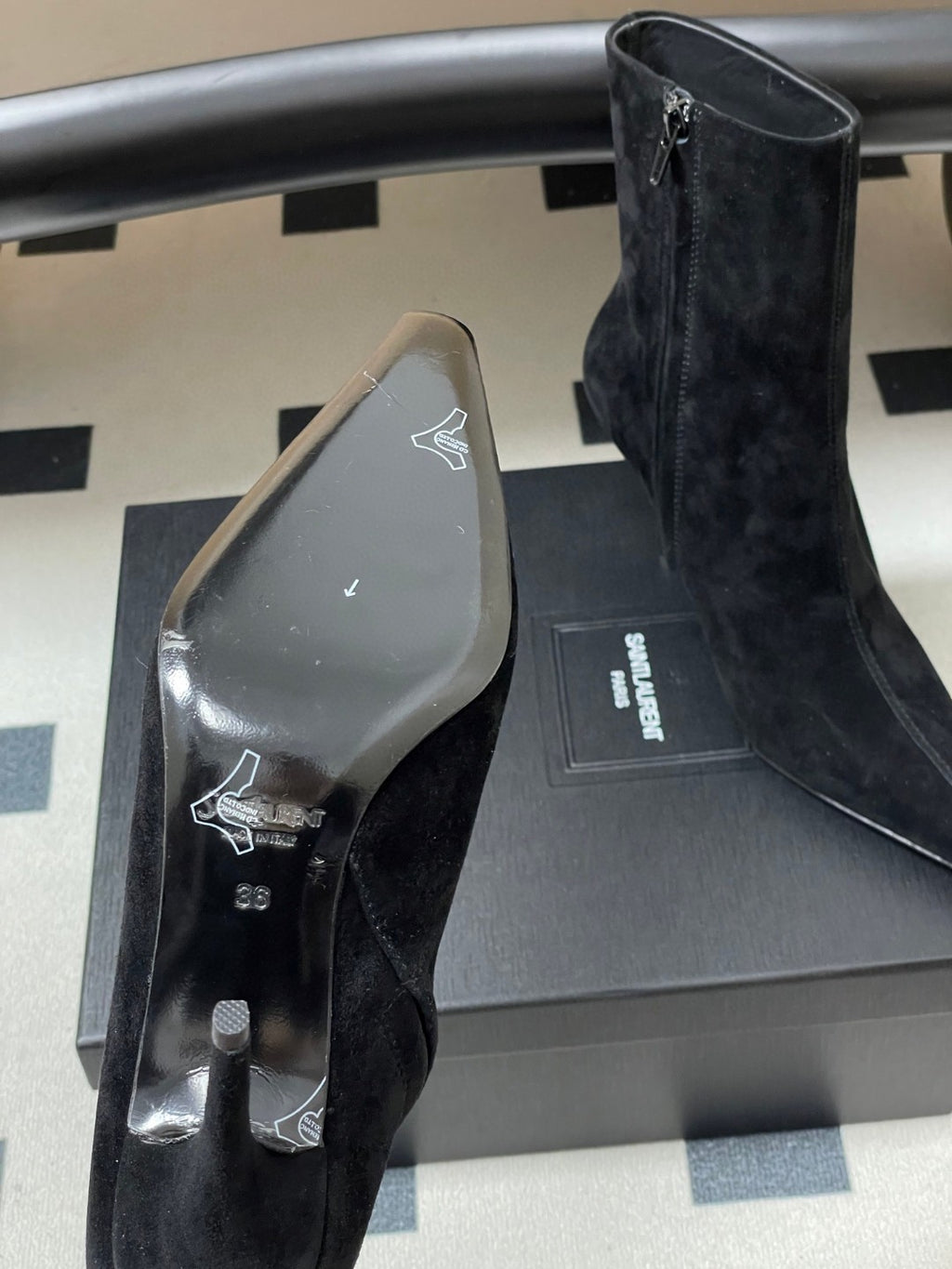 Steve Madden Ceremonie bootie in black suede