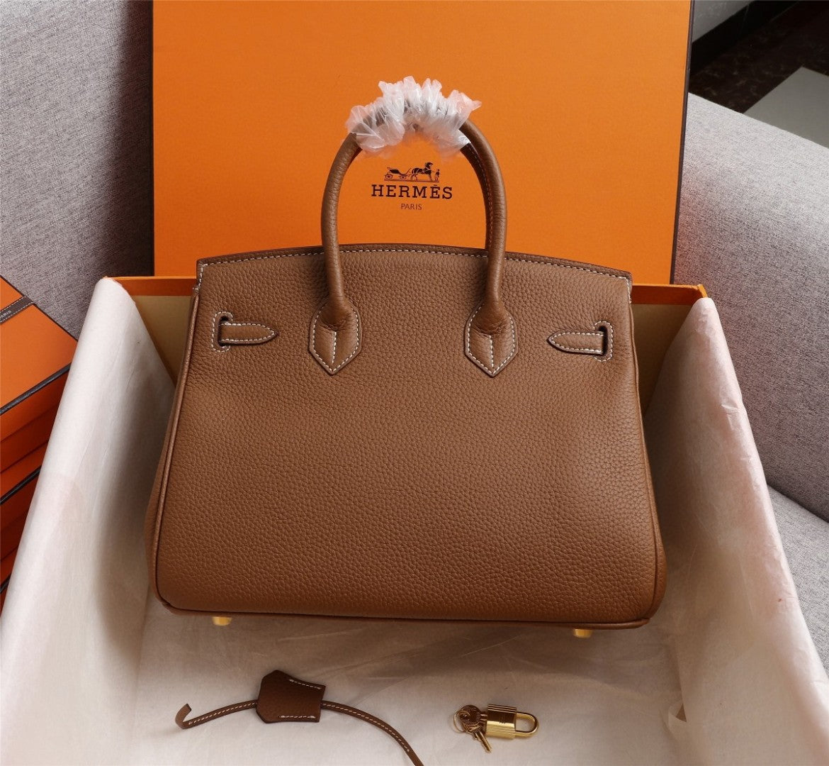 Hermès Birkin bag in Togo leather with gold hardware