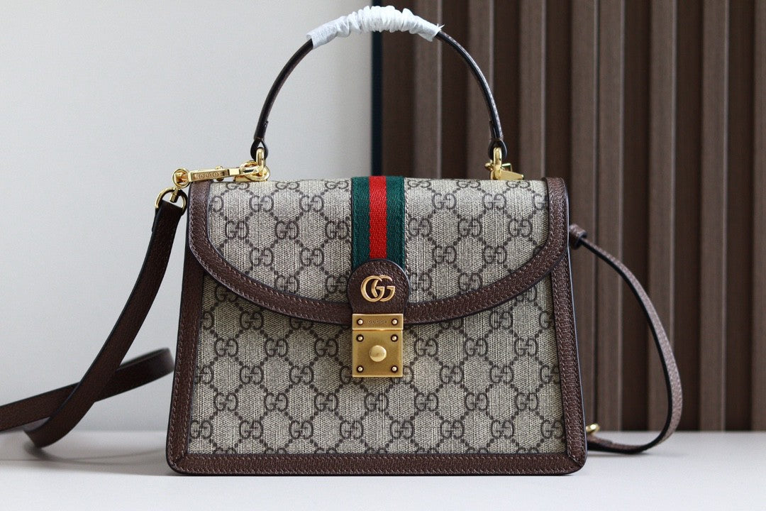 Gucci Ophidia GG Top Handle Bag