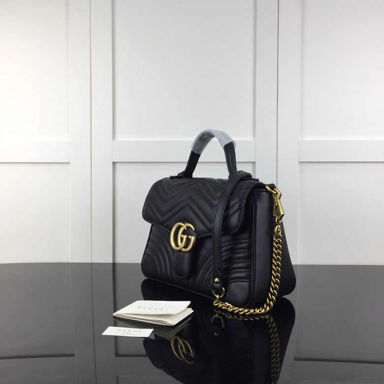 Gucci GG Marmont top handle bag